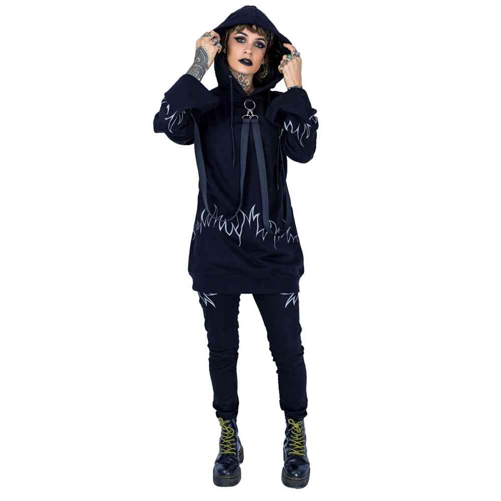Heartless - INFERNO Sweat à capuche - Noir